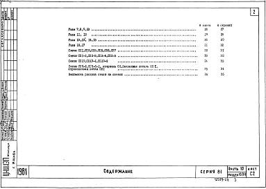 Альбом 20 Изделия заводского изготовления. Керамзитобетонные панели покрытий. Часть 10, раздел 10.9-8
