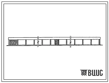 Типовой проект 806-2-40.90 Шед для лисиц на 154 клетки. Содержание - в клетках, состоящих из домика и выгула. Раздача кормов, поение, удаление навоза – механизированы. Размеры шеда - 2,2x120 м. Расчетная температура: -30°С. Конструкции - металлические