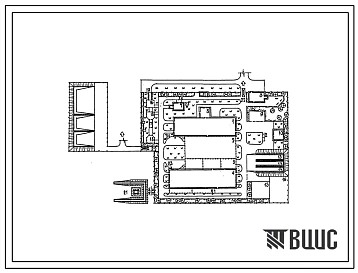 Типовой проект 801-01-67с.33.86 Ферма по производству молока на 200 буйволиц (для Азербайджанской ССР)
