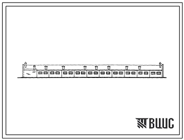 Типовой проект 801-3-32с.84 Родильная на 50 коров с телятником на 240 голов (в рамных конструкциях). Для строительства в подрайонах сейсмичностью 7,8 и 9 баллов.
