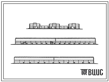 Типовой проект 805-2-13 Блок из 3 птичников и 39400 утят с выращиванием на подстилке. Стены из керамзитобетонных панелей