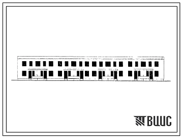 Типовой проект 143-011-2/66 Восьмиквартирный дом с трех- и четырехкомнатными квартирами.