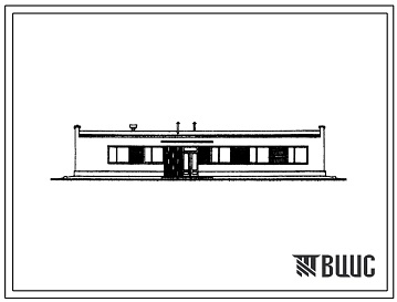 Типовой проект 407-3-134С Здание общеподстанционного пункта управления на 58 панели (Тип 3).