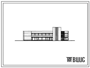 Типовой проект 272-32-36 Комплексное предприятие общественного питания на 150 мест в полносборных конструкциях по серии ИИ-04 (торговый центр — тип III). Для строительства в IВ климатическом подрайоне, II и III климатических районах.