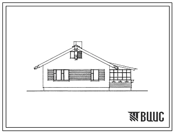 Типовой проект 184-16-68.83 1-этажный 1-квартирный 2-комнатный жилой дом для индивидуальных застройщиков. Для строительства в 1В климатическом подрайоне, 2 климатическом районе (с возможностью применения в 3 климатическом районе).