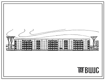 Типовой проект 114-87-67 5-этажный 6-секционный дом на 90 квартир 1Б.2Б.3А.3Б, для строительства на просадочных грунтах и над горными выработками.