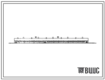 Типовой проект 801-393с Здание для ремонтного молодняка на 500 голов (кормление животных внутри здания). Для строительства в районах сейсмичностью 7 и 8 баллов.