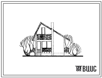 Типовой проект 184-000-22 Однокомнатный садовый летний домик с мансардой. Для строительства в III климатическом районе.