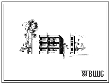 Типовой проект 244-4-27 Спальный корпус для туристских баз на 88 мест.