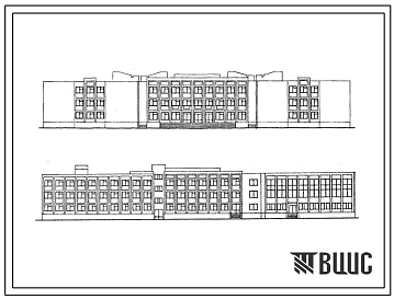 Типовой проект 224-01-605пв.88 Средняя школа на 33 класса (1266 учащихся)