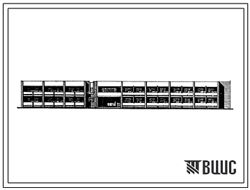 Типовой проект 244-4-67с.83 Спальный корпус на 102 места для туристских баз (стены кирпичные). Для строительства в 4 климатическом районе сейсмичностью 7 и 8 баллов.
