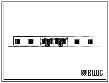 Типовой проект 218-1-0354.86 Детские ясли-сад на 90 мест с увеличением количества мест на летний период до 180. Здание одноэтажное.  Стены из монолитного керамзитобетона.