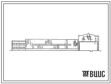 Типовой проект 816-9-15.83 Отапливаемый склад емкостью 1 тыс. тонн в легких металлических конструкциях комплектной поставки для хранения запасных частей и товаров производственного назначения.