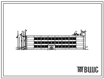 Типовой проект 221-1-287с Средняя школа на 10 классов (392 учащихся). Для строительства в IВ климатическом подрайоне, II и III климатических районах сейсмичностью 7 м 8 баллов.