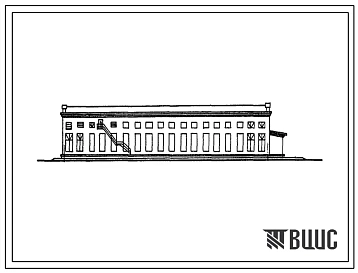 Типовой проект 816-74/70 Центральная ремонтная мастерская для хозяйств с парком 100 тракторов.