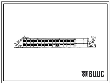 Типовой проект 222-1-370с Общеобразовательная школа на 8 классов (192 учащихся). Для строительства в 1В климатическом подрайоне, 2 и 3 климатических районах сейсмичностью 7, 8 и 9 баллов
