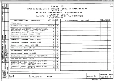 Часть10 Раздел 10.1-6 Панели наружных стен - однослойные