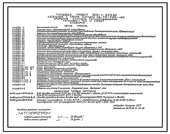 Типовой проект 903-1-248.87 Котельная с 3 котлами КВ-ГМ-11.63-150. Закрытая система теплоснабжения. Топливо - газ и мазут.