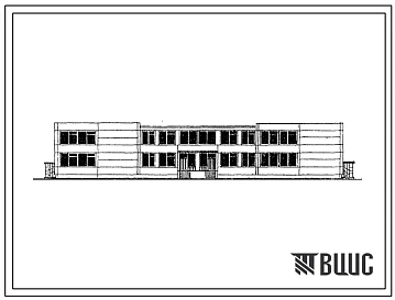 Типовой проект 212-1-5в Детские ясли-сад на 280 мест с дневным пребыванием детей для строительства во 2 и 3 строительно-климатических зонах, в районах над гонными выработками.