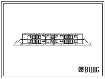 Типовой проект 211-1-424сп.13.87 Детские ясли-сад на 140 мест. Для Киргизской ССР