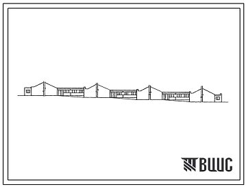 Типовой проект 801-9-8.83 Переходная галерея комплекса выращивания и откорма 10 тыс. голов скота в год с мобильной раздачей кормов