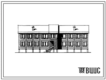Типовой проект 111-139-22м.85 Односекционный дом на 12 квартир (однокомнатных 1Б – 4, двухкомнатных 2Б – 4, Трехкомнатных 3Б – 4). Ориентация свободная. Общая площадь 679 м2 (СТЕНЫ ИЗ  ПАНЕЛЕЙ С ДЕРЕВЯННЫМ КАРКАСОМ И ОБШИВКОЙ ИЗ ФАНЕРЫ, Перекрытия – панел
