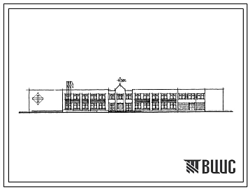 Типовой проект 224-1-645.2.88 Средняя общеобразовательная школа на 11 классов (320 учащихся) со стенами из кирпича. Конструктивный вариант школы приспосабливаемой под лечебное учреждение (БХП)