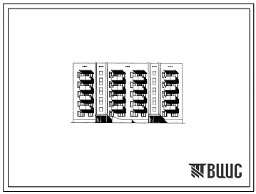 Типовой проект 114-07с/1 Пятиэтажная блок-секция двухсекционная рядовая торцевая на 29 квартир (двухкомнатных 2Б-28, трехкомнатных 3Б-1) со стенами из кирпича. Для строительства в районах сейсмичностью 8 баллов