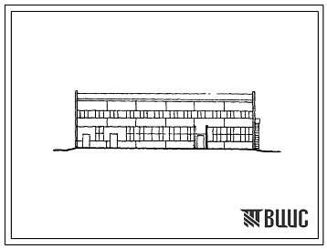 Типовой проект 816-194 Центральная ремонтная мастерская для хозяйств с парком 25 тракторов (вариант в полносборных конструкциях)
