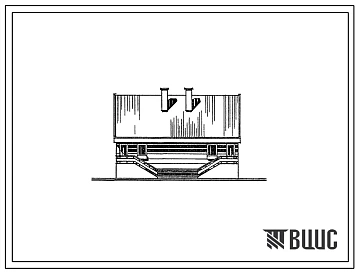Типовой проект 143-184-11м.88 Мансардный дом на две четырехкомнатные квартиры