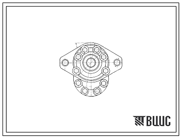 Шифр НШ20М-4-00-00 Насос шестеренный НШ20М-4-00-00