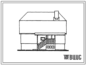 Типовой проект 143-000-750.13.88 Мансардный дом с пятикомнатной квартирой. Для Латвийской ССР
