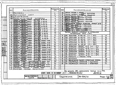 Альбом 2 Часть 0.86 Общая часть Раздел 0-2.86 Расчетные таблицы для системы отопления