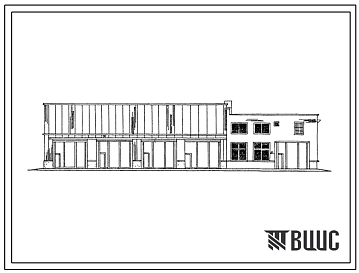 Типовой проект 816-1-72.85 Станция технического обслуживания на парк 200 тракторов К-701 и Т-150К (в конструкциях «ЦНИИСК»)