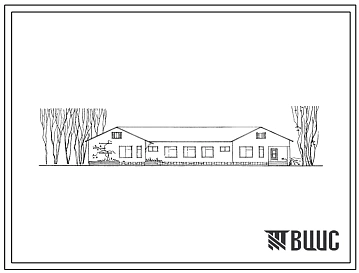 Типовой проект 214-1-102 Детские ясли-сад на 50 мест для строительства во 2 и 3 строительно-климатических зонах.