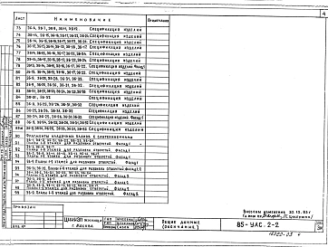 Часть УАС.2-2 Элементы блокировки выше отметки 0.000 для 9-этажных блок-секций.