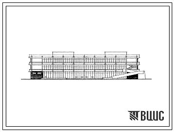 Типовой проект 272-20-4с Столовая на 1000 посадочных мест для пансионата отдыха, для строительства в 3 и 4 строительно-климатических зонах, в районах с сейсмичностью 7 баллов.