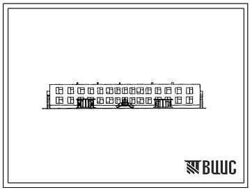 Типовой проект 214-2-38с Детские ясли-сад на 140 мест с круглосуточным пребыванием детей для строительства в 1В, 2В, 3А, 3Б, 3В и 4Г климатических подрайонах с сейсмичностью