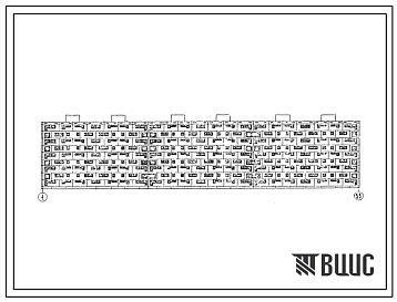 Типовой проект 1605АМ-06/9М  Шестисекционный дом на 212 квартир (однокомнатных  53, двухкомнатных  101, трехкомнатных  58) меридиональной ориентации.