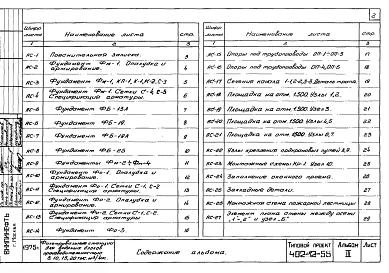 Альбом 3 Архитектурно-строительные детали и узлы (из т.п. 402-12-55).