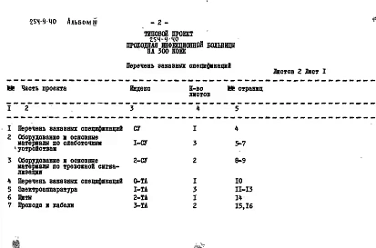 Альбом 3 Заказные спецификации     