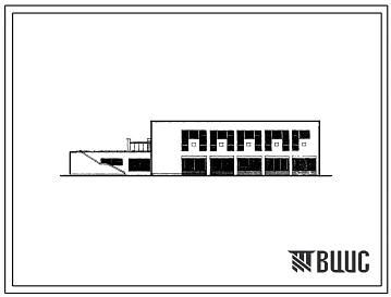 Типовой проект 234-1-37 Универсальный общественно-бытовой корпус профтехучилища на 720 учащихся. Для строительства во 2 и 3 строительно-климатических зонах.
