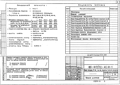 Альбом 1 Архитектурно-строительные решения ниже отемтки 0.000. Ленточные фундаменты АС.01-1