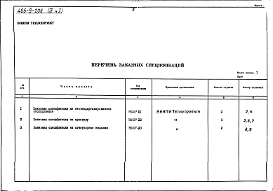 Альбом 4 Часть 1 Заказные спецификации