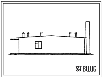 Типовой проект 817-229.85 Бригадный дом на 25 человек (стены из кирпича)