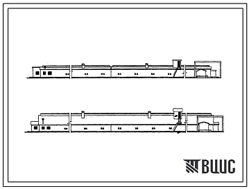 Типовой проект 805-84 Птичник на 8 тыс. кур промышленного стада с содержанием на глубокой подстилке.