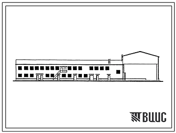 Типовой проект 816-9-52.88 Отапливаемый склад запасных частей сельскохозяйственной техники емкостью 1,0 тыс. т