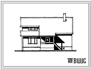 Типовой проект 181-121-135.13.87 4-комнатный одноквартирный жилой дом с мансардой (для строительства в Ленинградской области)
