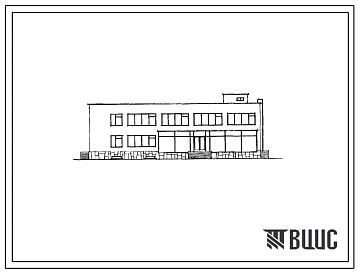 Типовой проект 284-1-29 Комбинат бытового обслуживания мощностью 170 тыс. руб. в год для района с количеством сельских жителей 35 тыс. человек. Для строительства во 2 и 3 строительно-климатических зонах.