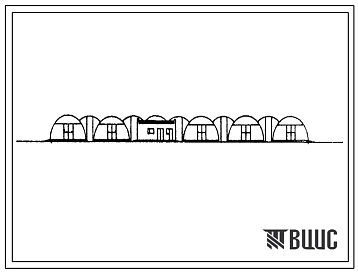 Типовой проект У.810-1-43.96 Теплица площадью 0,34 Га